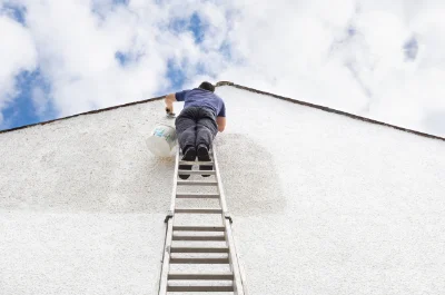 Peinture extérieure au Passage — façades et ravalement